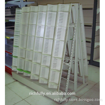 Supermarket book rack, bookstore bookcase, Library book shelf